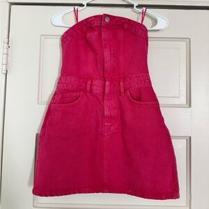 Zara Pink Jumpsuit Vibrant Fashion Statement